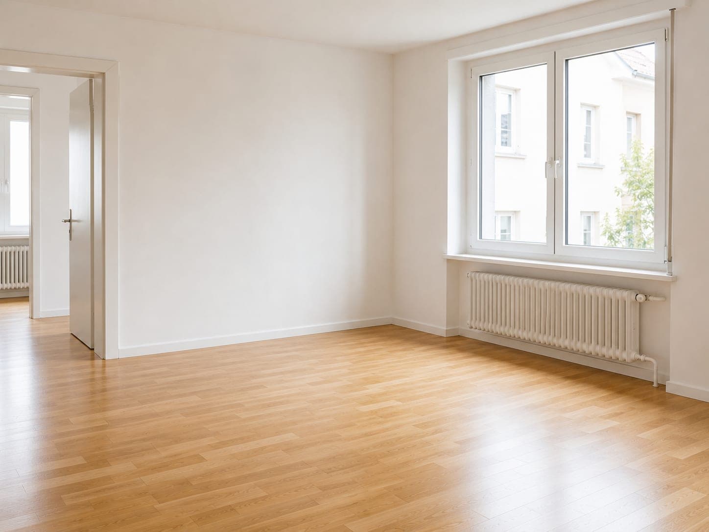 Appartement vide remis en état avant l'état des lieux